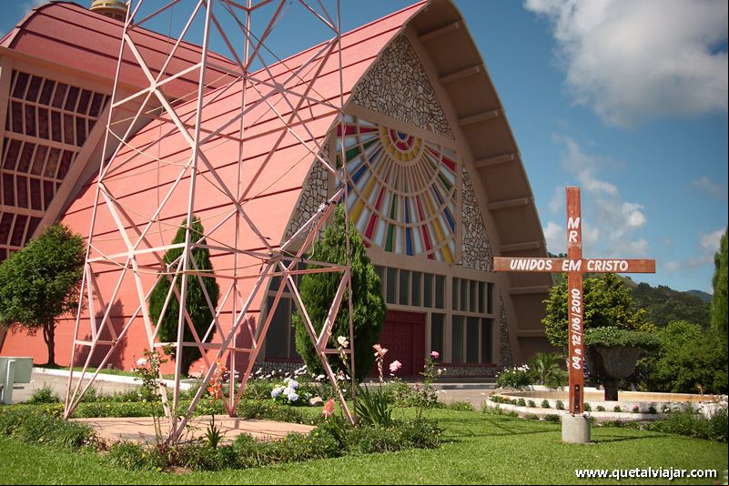 Igreja Matriz - Urubici - Serra Catarinense - Santa Catarina - Regi