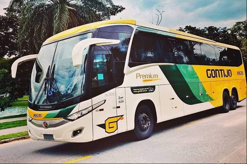 Ônibus de viagens intermunicipais da Empresa Gontijo de Transportes Ltda. - Empresas de Ônibus do Brasil - Foto: Instagram - Gontijo